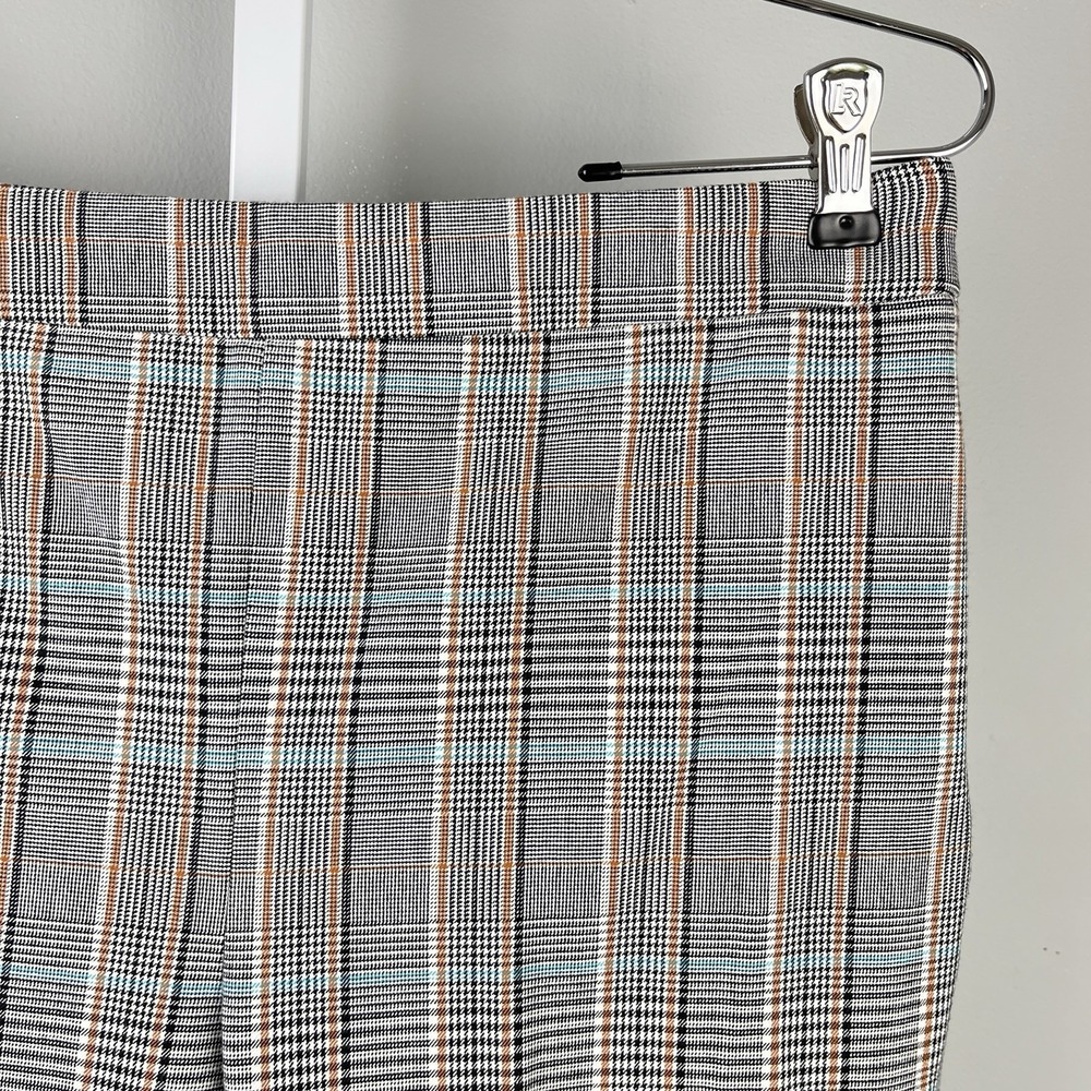 Talbots Petites Chatham Ankle Pants Womens 10P Plaid Career Old Money Classic - Picture 4 of 7